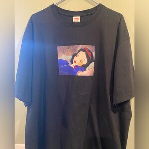 Supreme/Disney Snow White Tee “Black” XXL